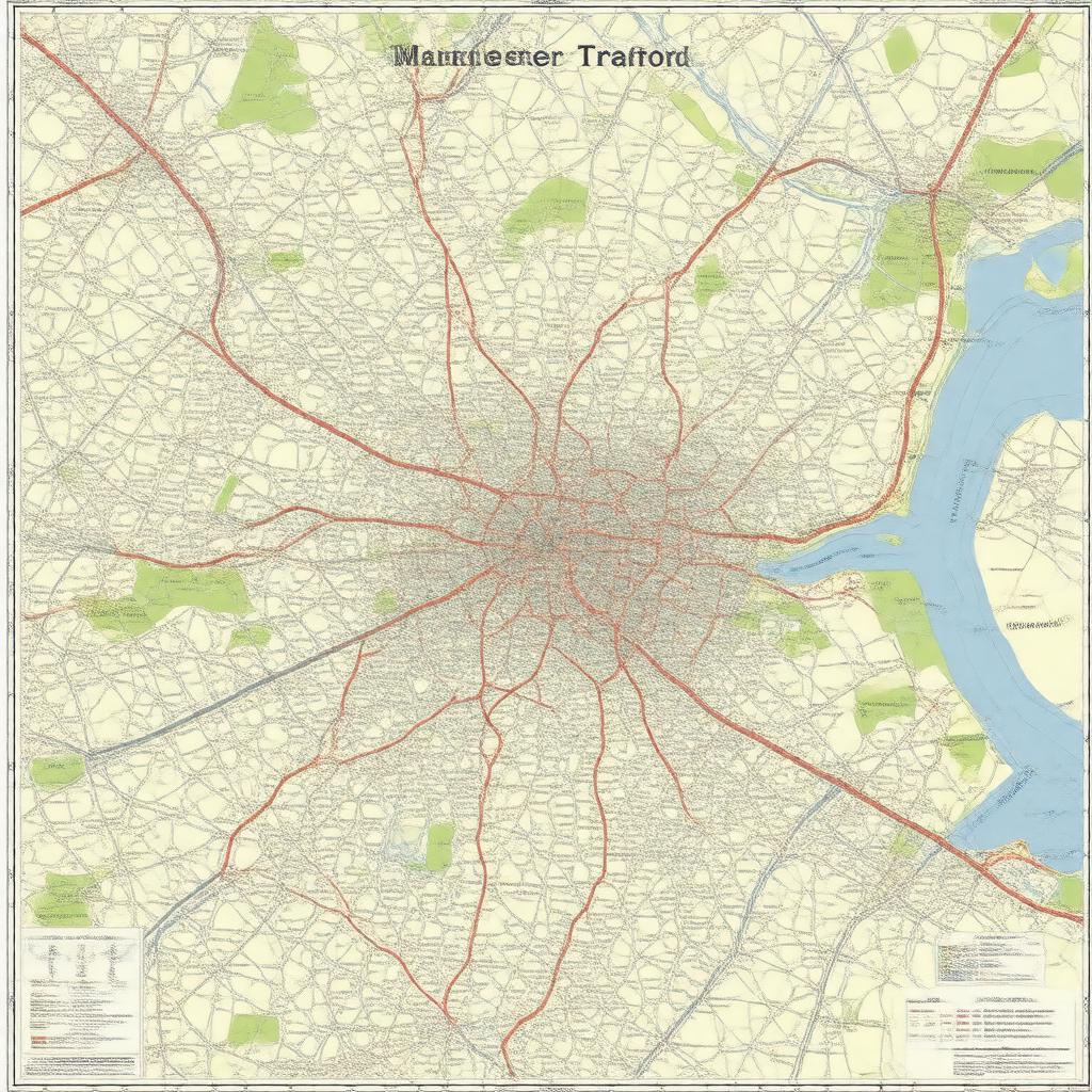 Click to view larger image AI-created image of Manchester Trafford