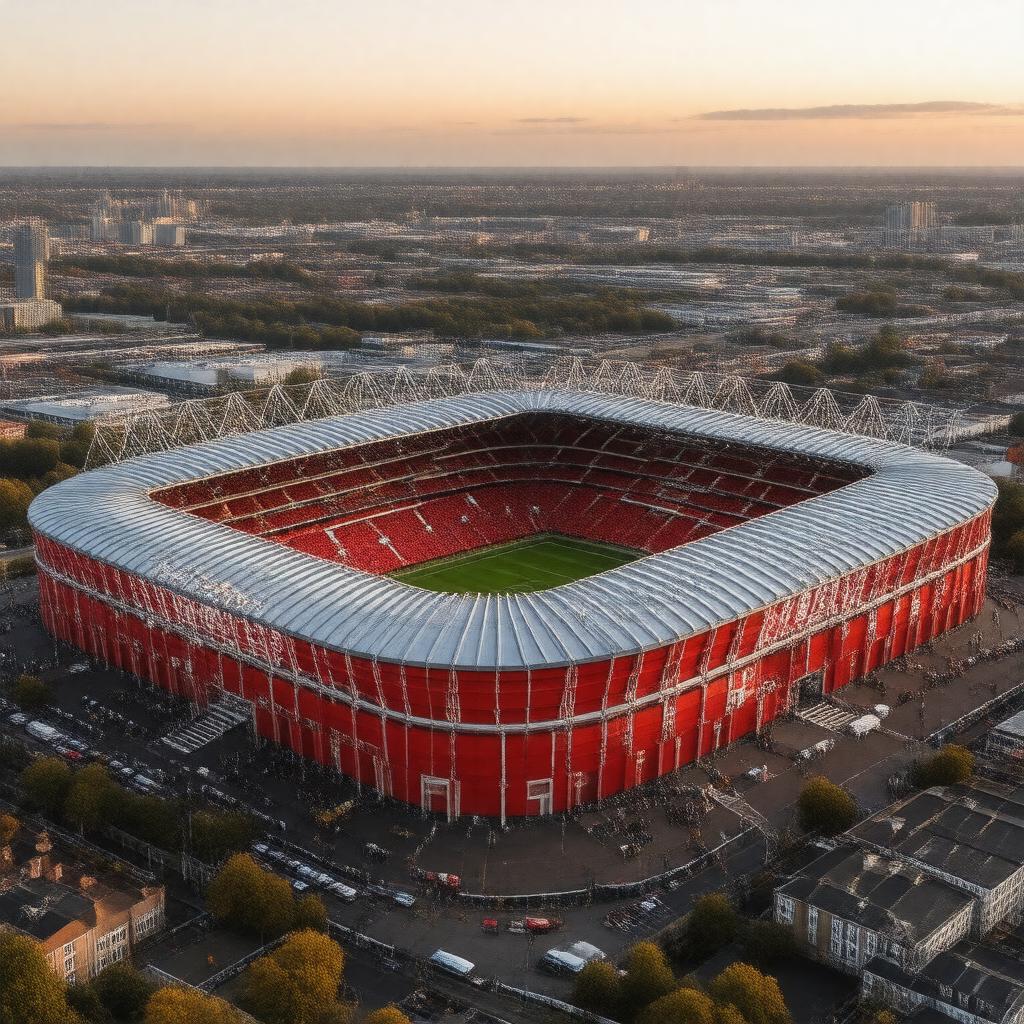 AI-created image of Manchester United Football Club