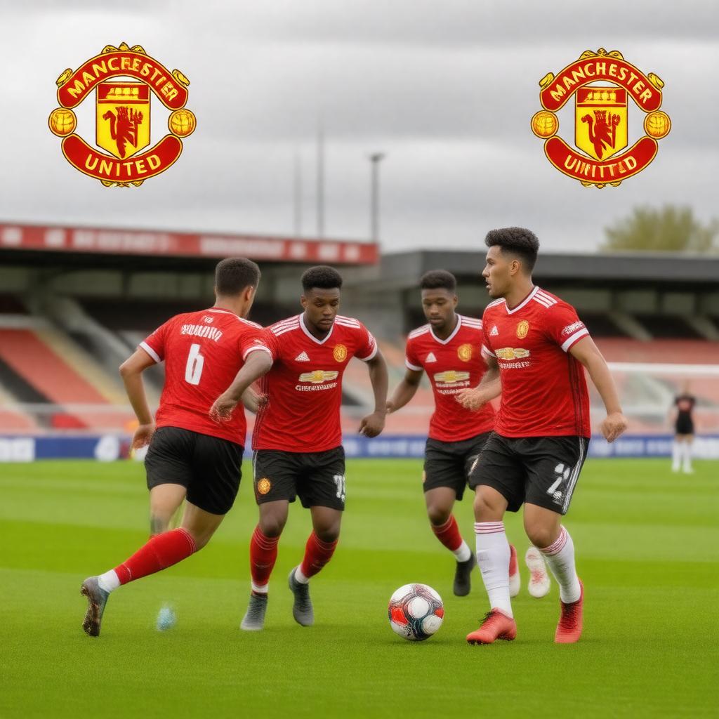 AI-created image of Manchester United U23