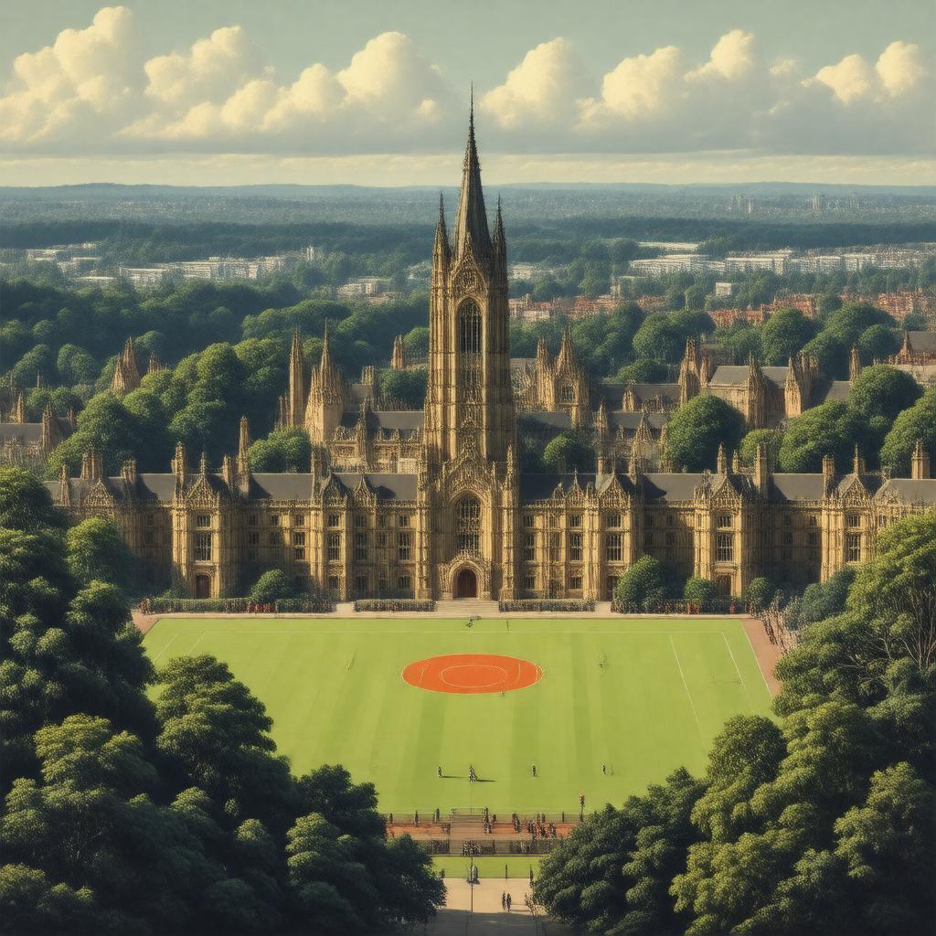 Click to view larger image AI-created image of Manchester University Athletic Union