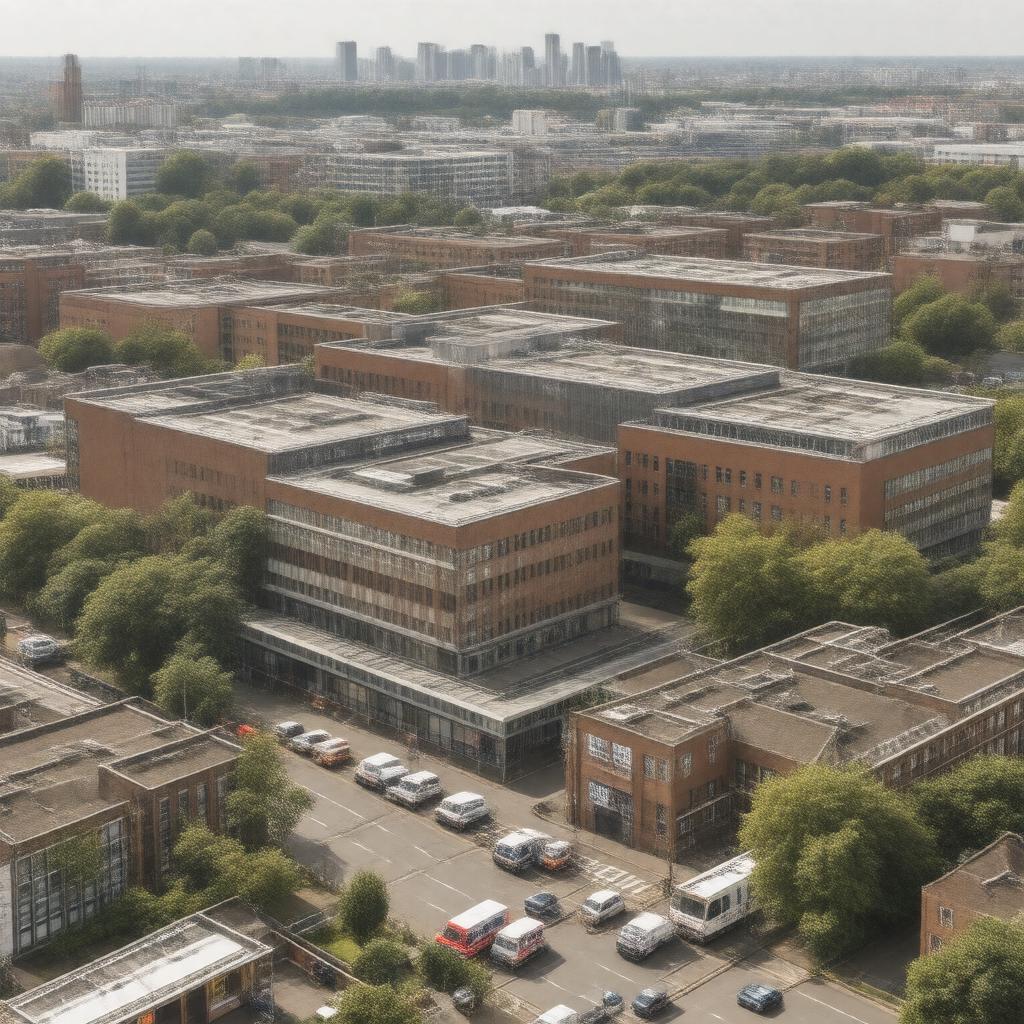 AI-created image of Manchester University NHS Foundation Trust