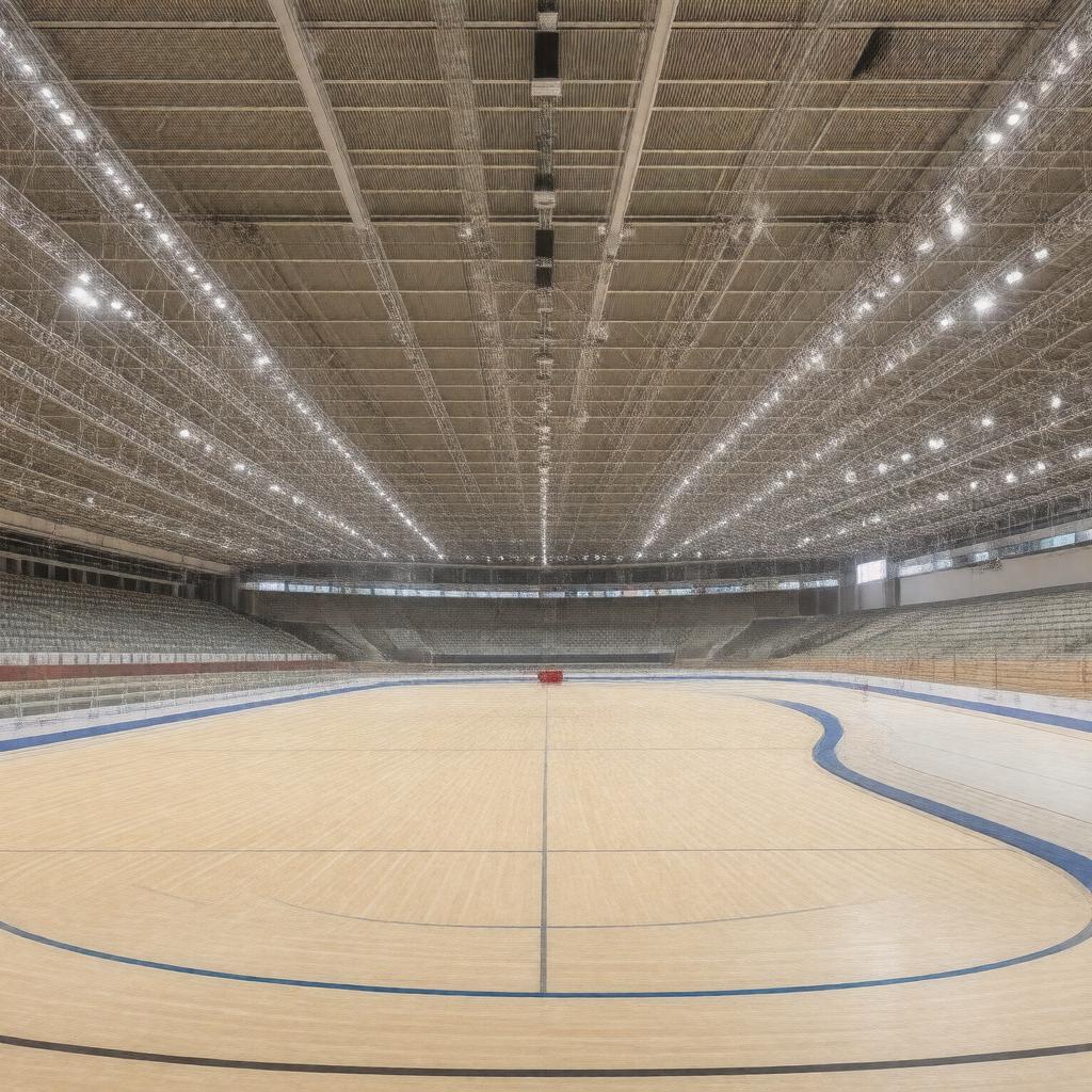 AI-created image of Manchester Velodrome