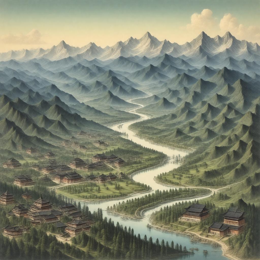 AI-created image of Manchuria