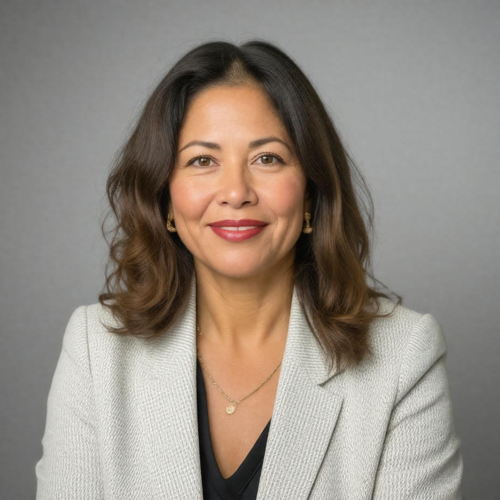 AI-created image of Mandalit del Barco