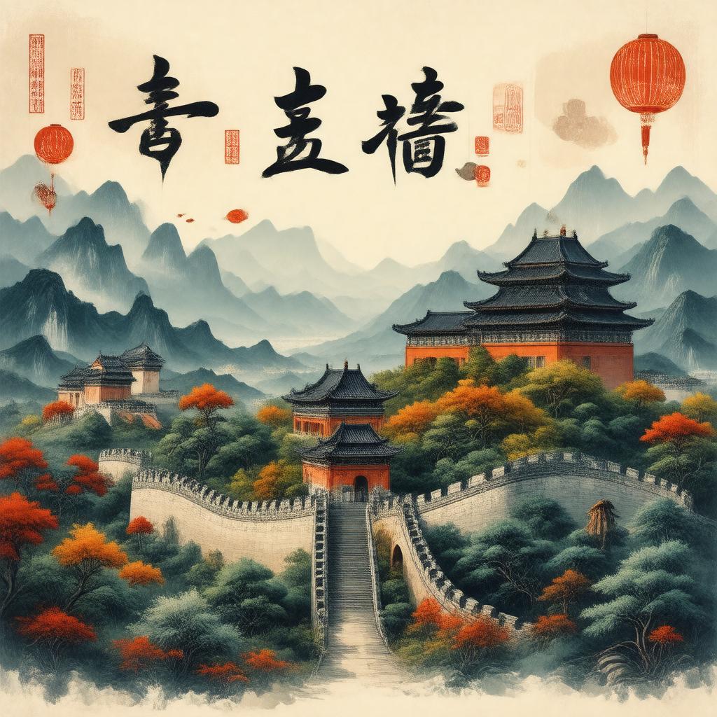 AI-created image of Mandarin Chinese