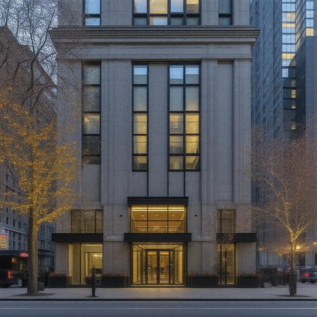 AI-created image of Mandarin Oriental Boston