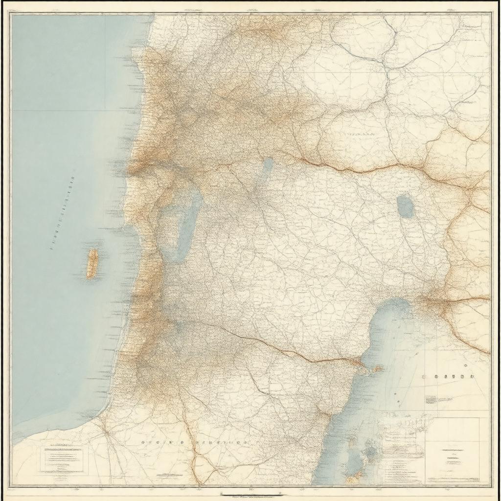 AI-created image of Mandatory Palestine