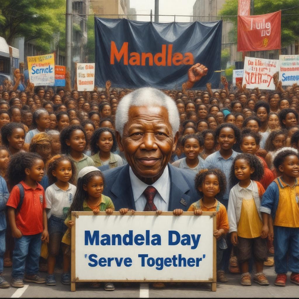 AI-created image of Mandela Day