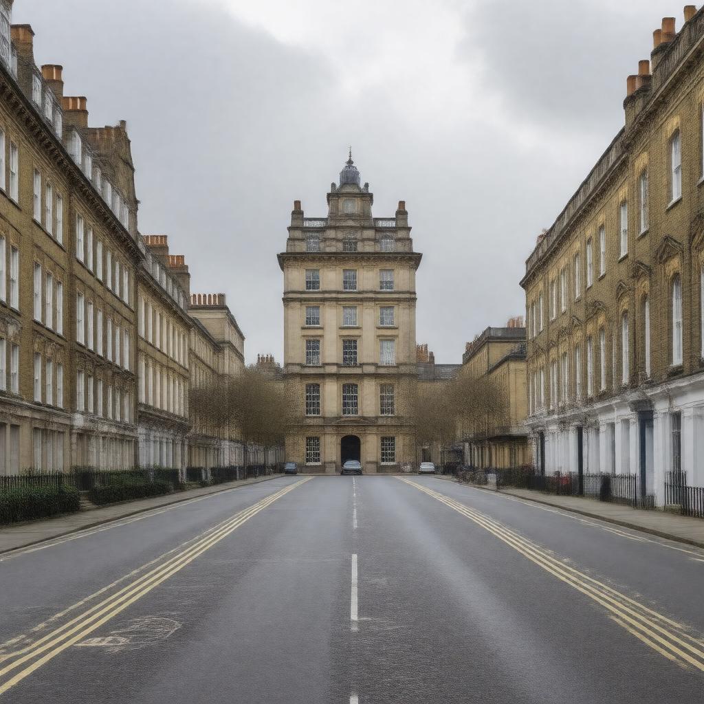 AI-created image of Mandeville Place