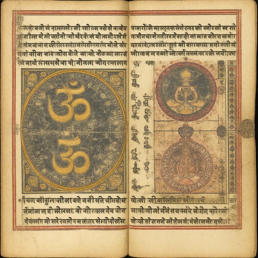 AI-created image of Mandukya Karika