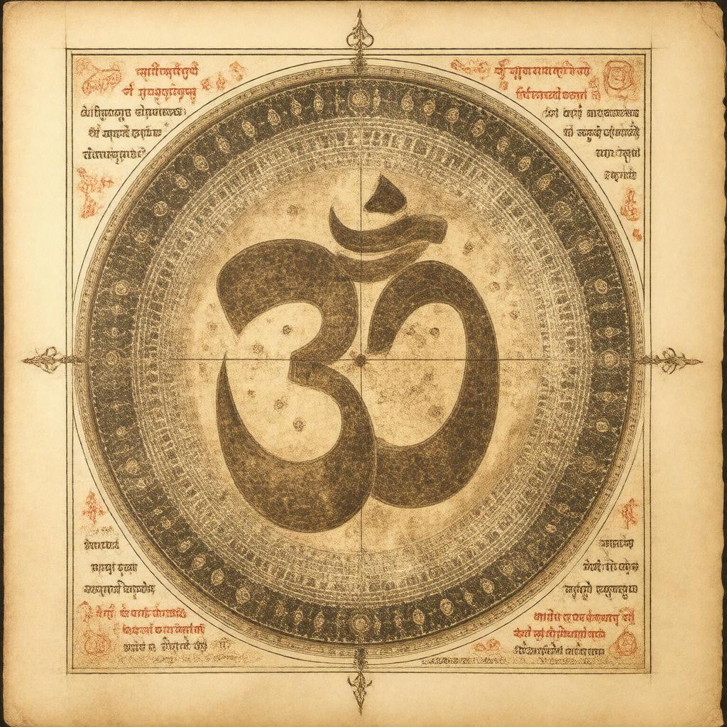 AI-created image of Mandukya Upanishad