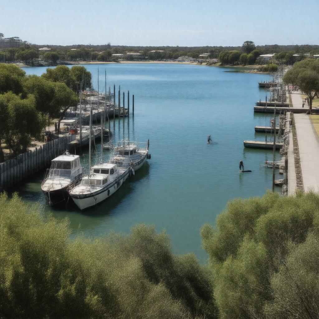 AI-created image of Mandurah, Australia