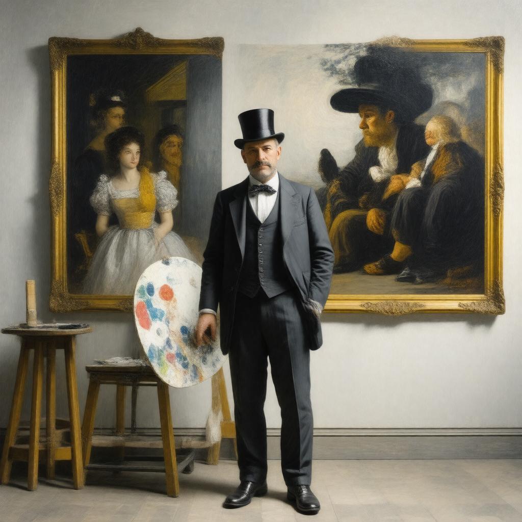 AI-created image of Manet