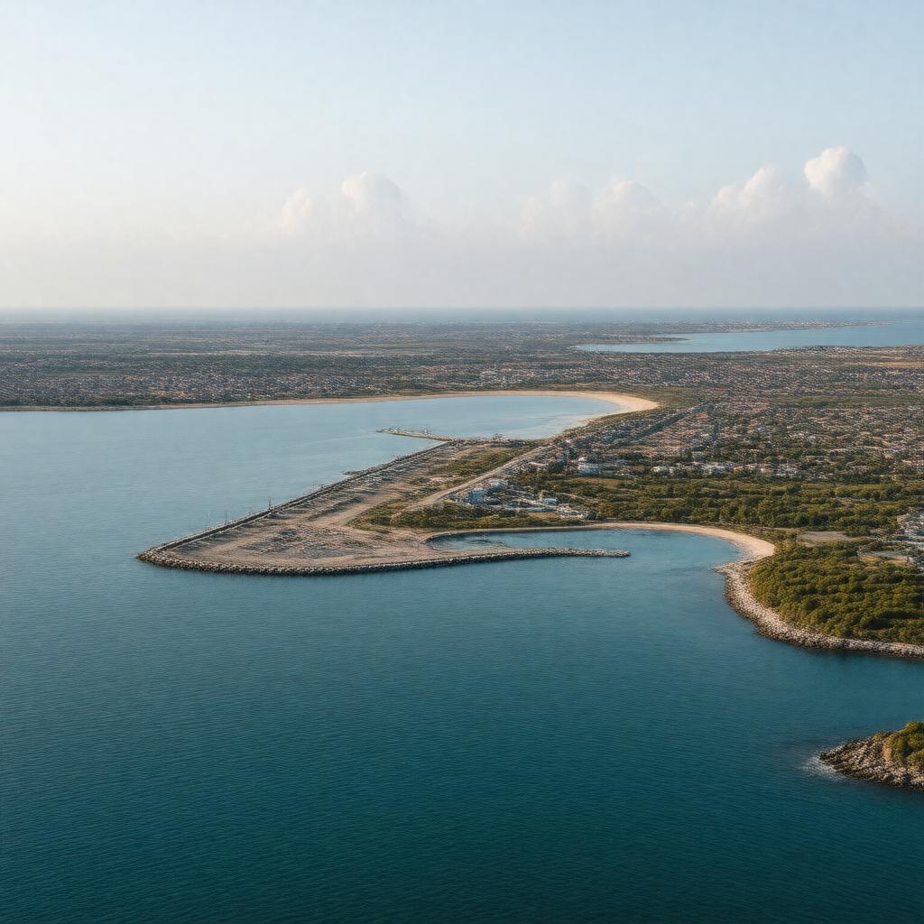 AI-created image of Mangalia Bay