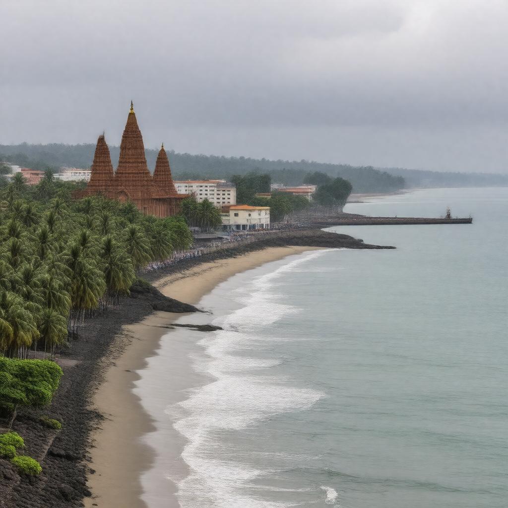 AI-created image of Mangalore, India