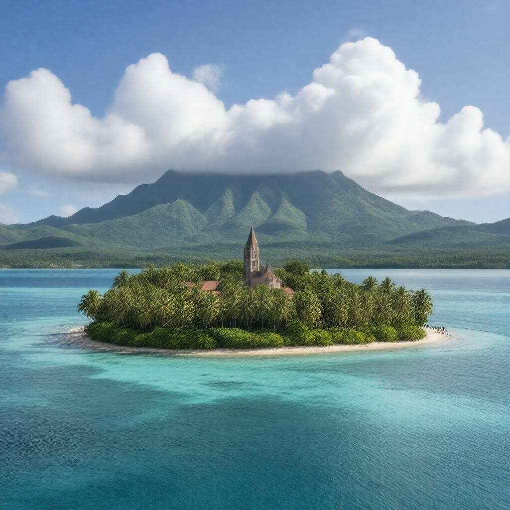 AI-created image of Mangareva