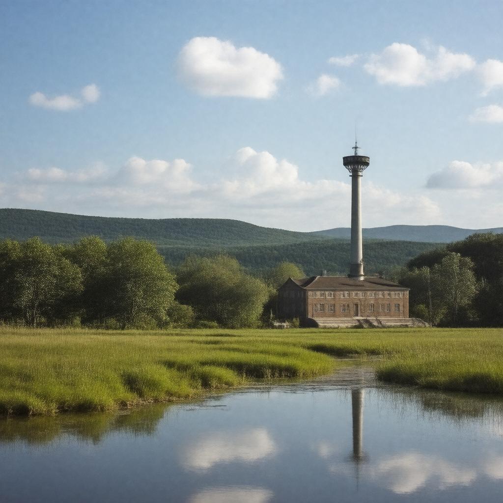 Click to view larger image AI-created image of Manhattan Project National Historical Park