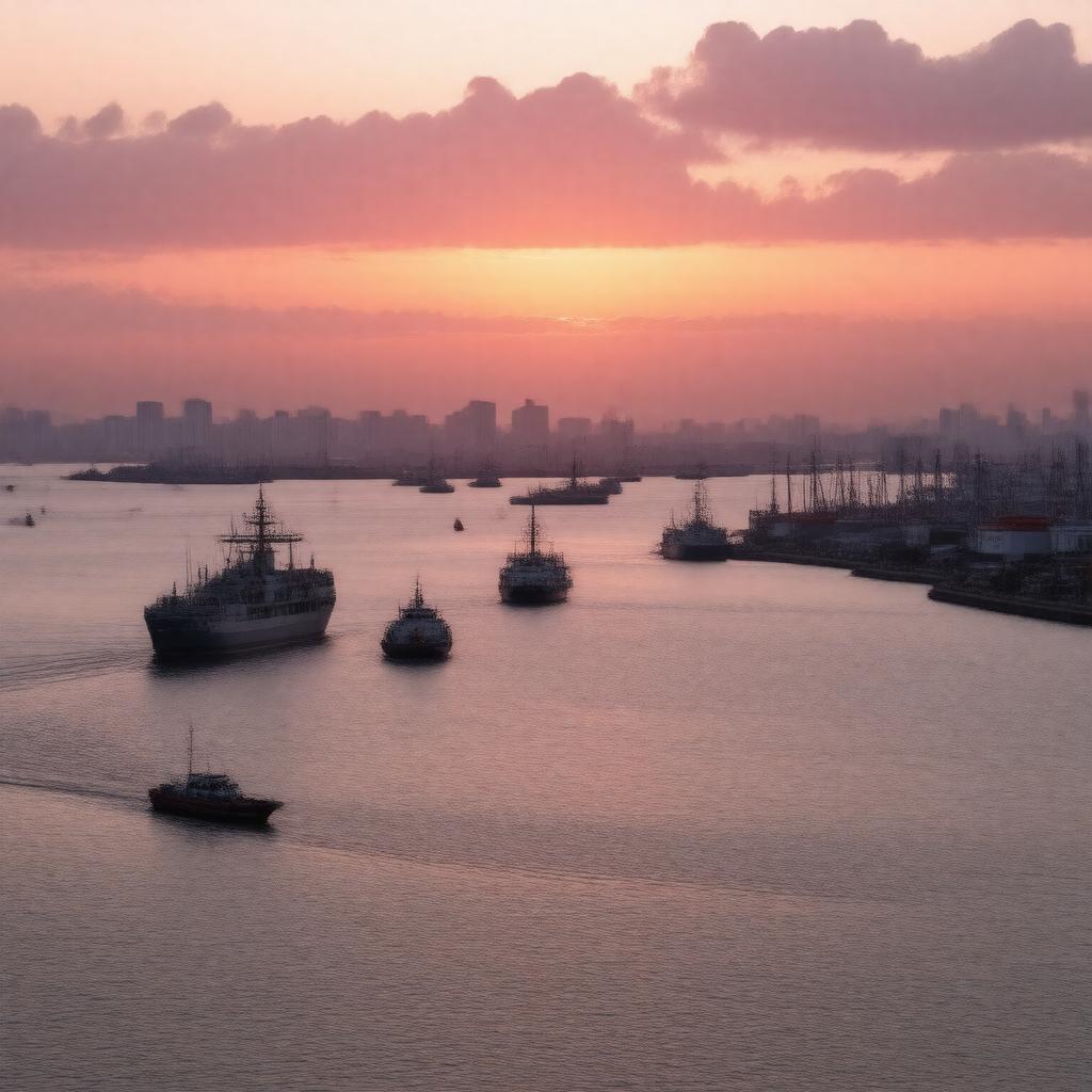 AI-created image of Manila Bay