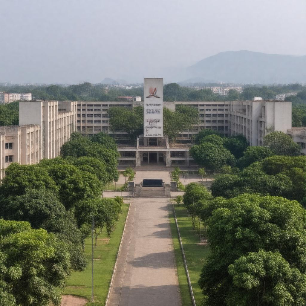 AI-created image of Manipal Institute of Technology