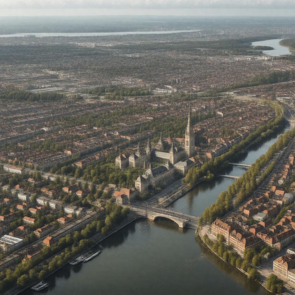 AI-created image of Mannheim