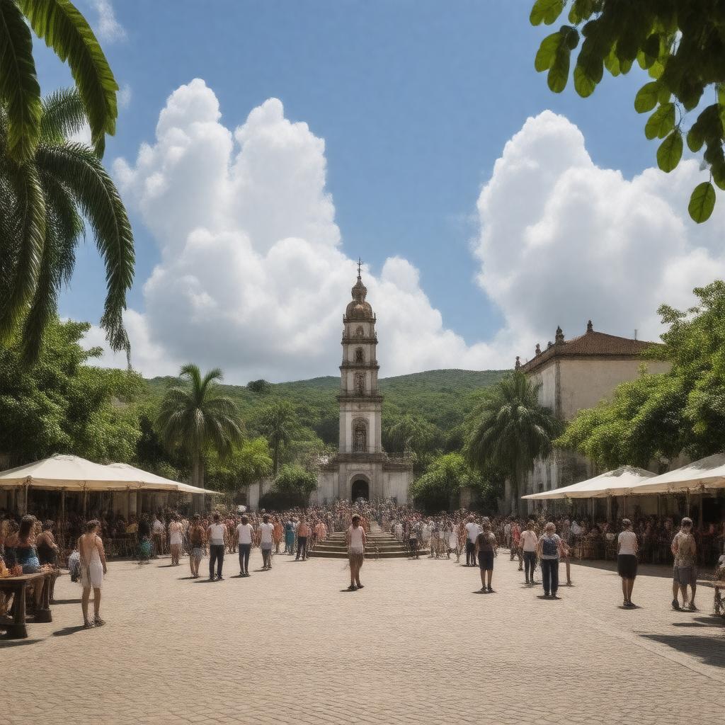 AI-created image of Manoguayabo, Dominican Republic