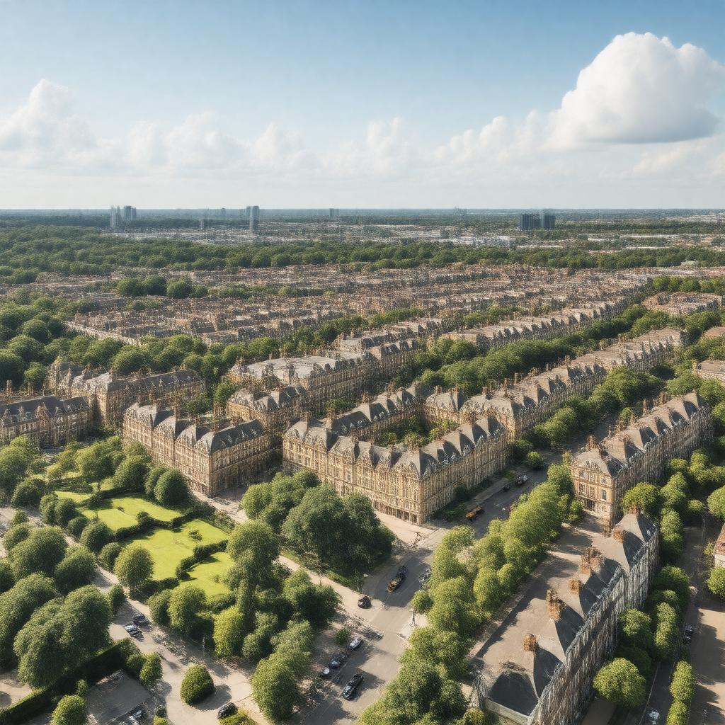 AI-created image of Manor Park, London, England