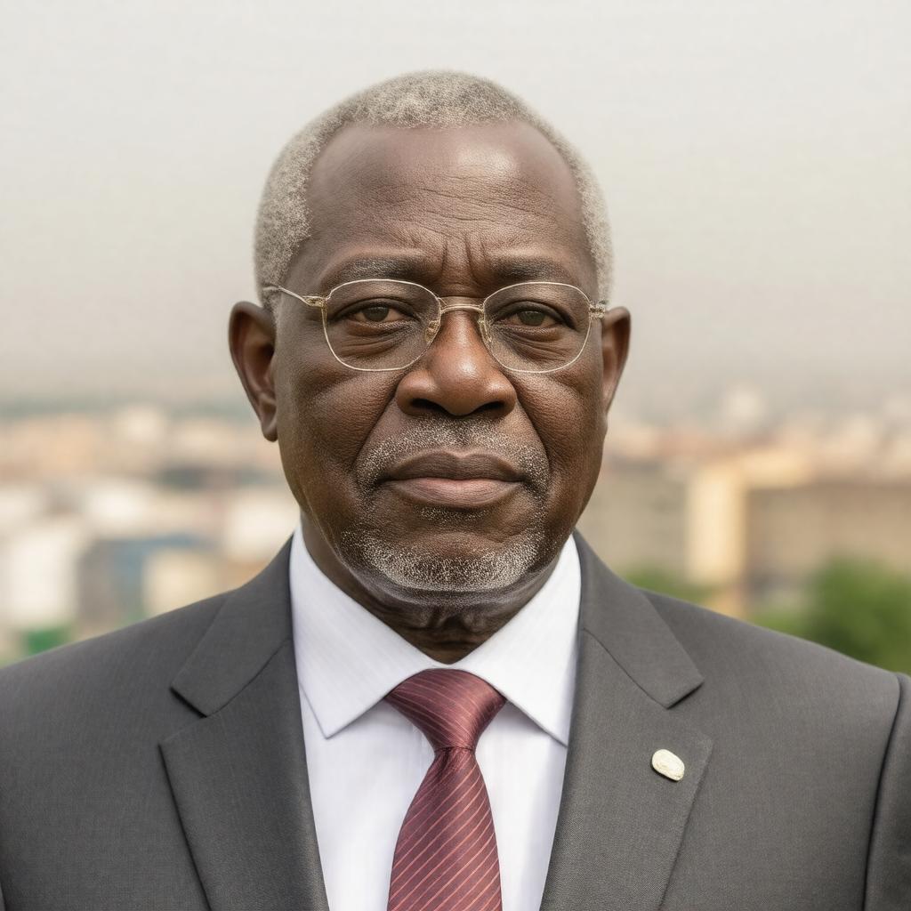 AI-created image of Mansour Faye