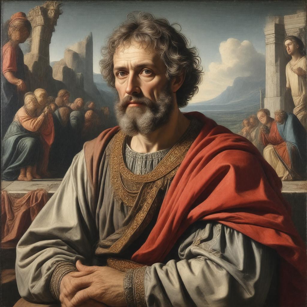 AI-created image of Mantegna