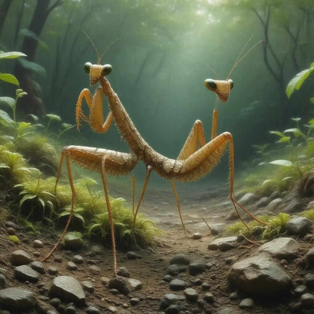 AI-created image of Mantidae