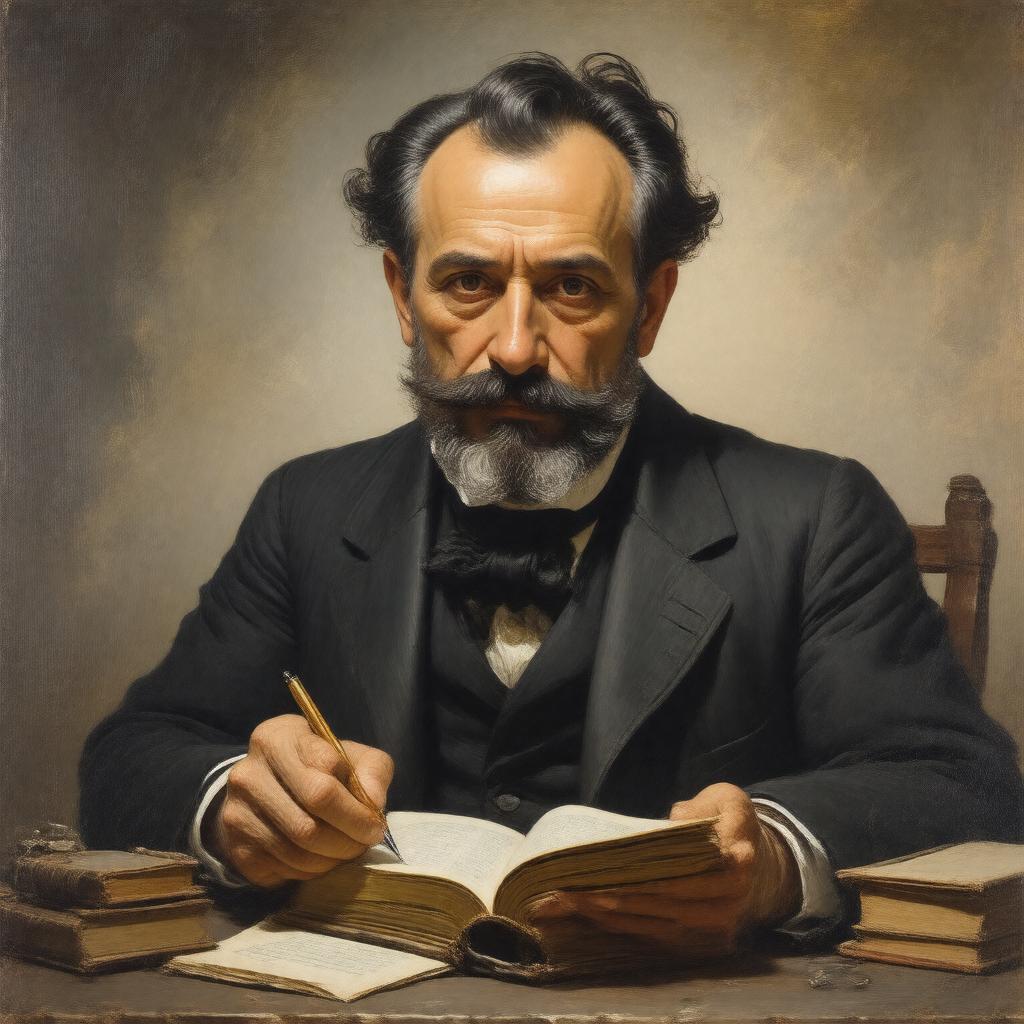 AI-created image of Manuel Baigorri