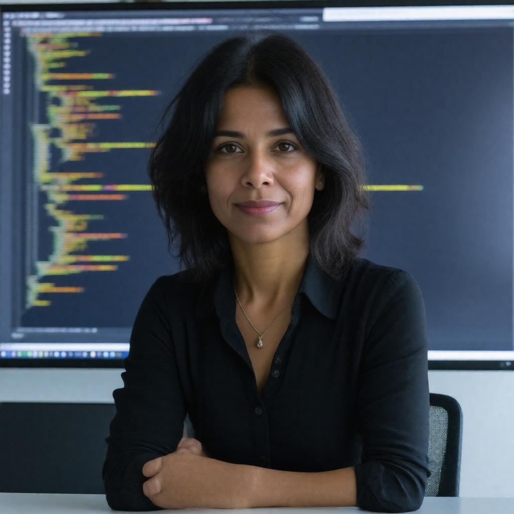 AI-created image of Manuela Veloso