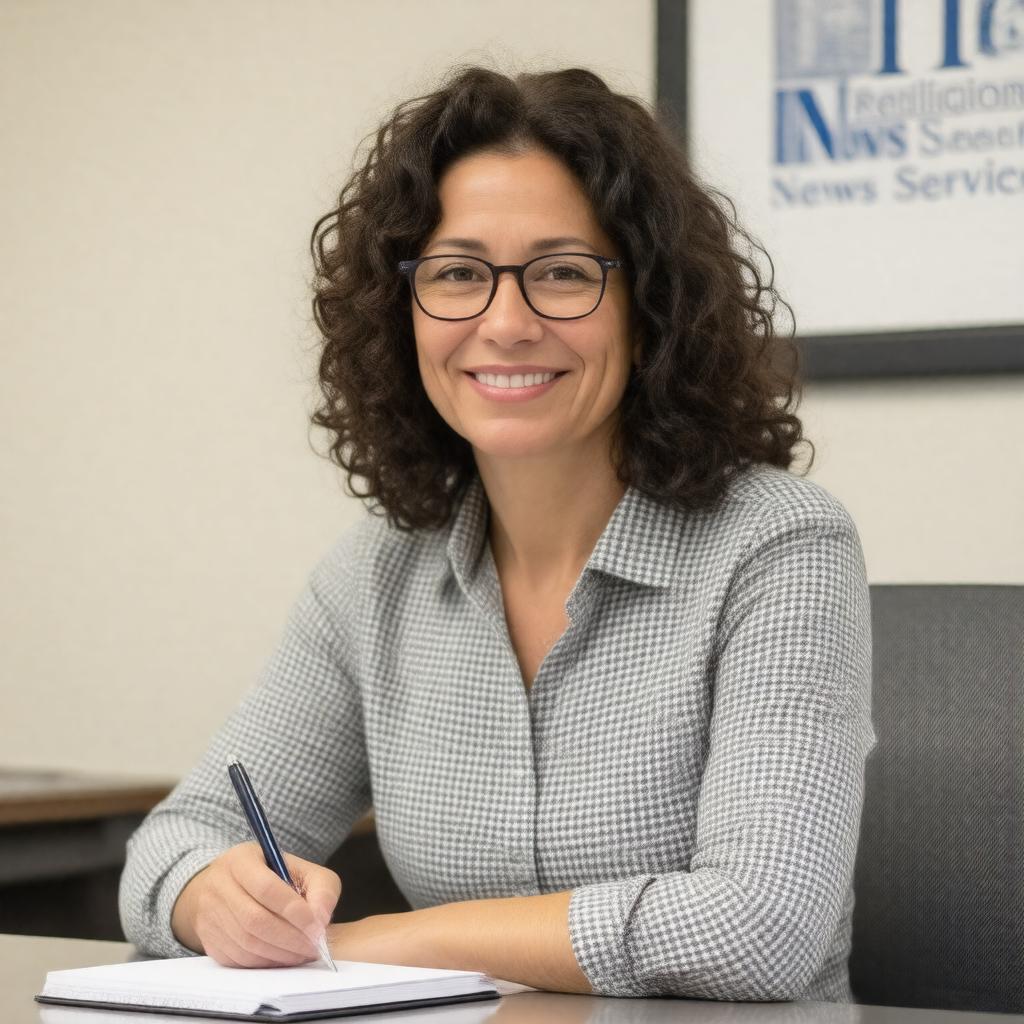 AI-created image of Manya Brachear Pashman