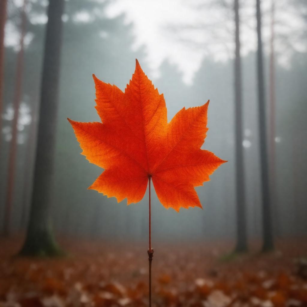 Click to view larger image AI-created image of Maple Leaf