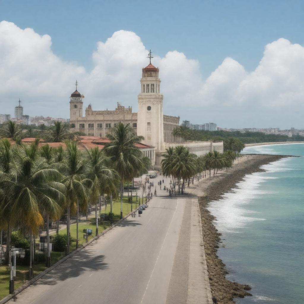 AI-created image of Maputo