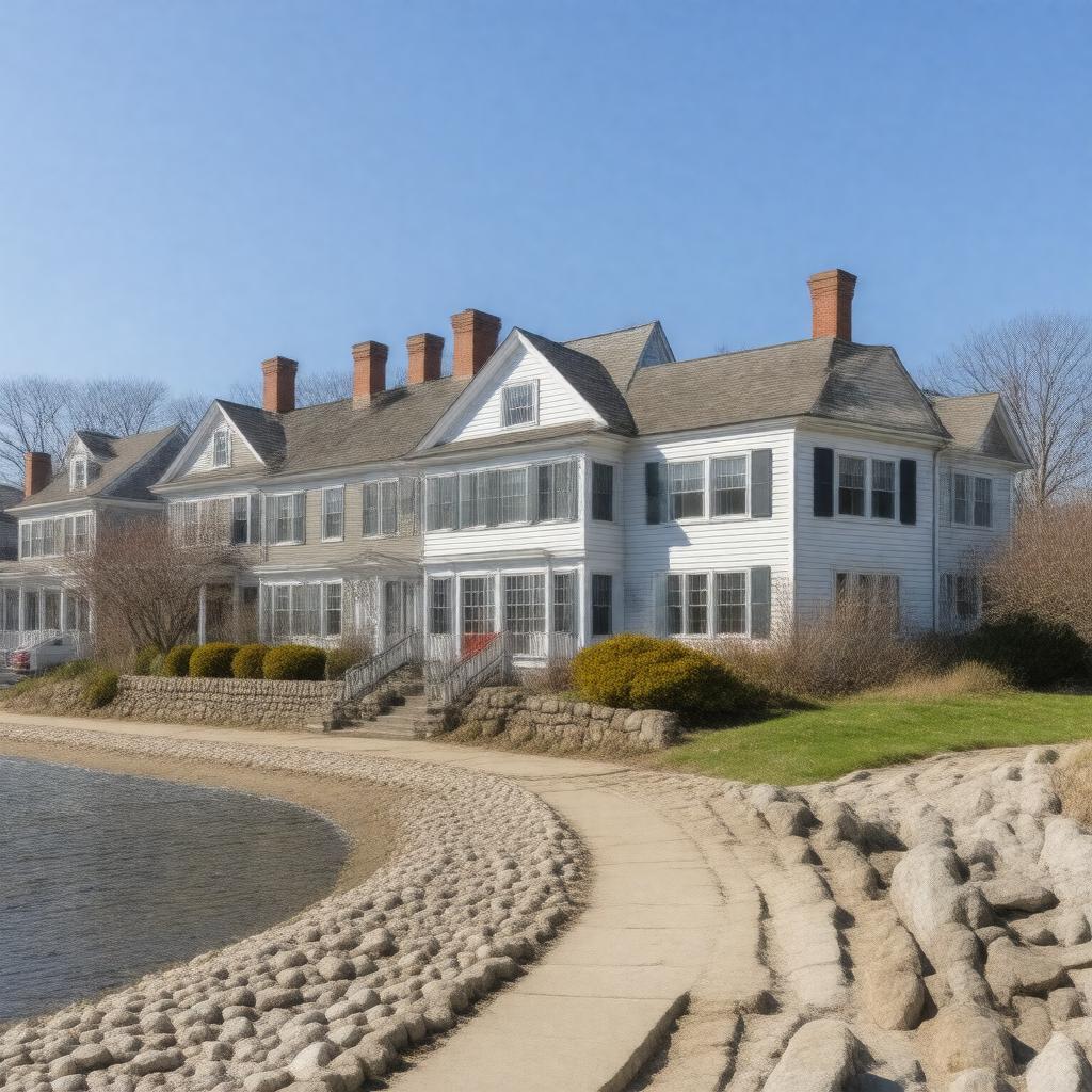 AI-created image of Marblehead Historic District