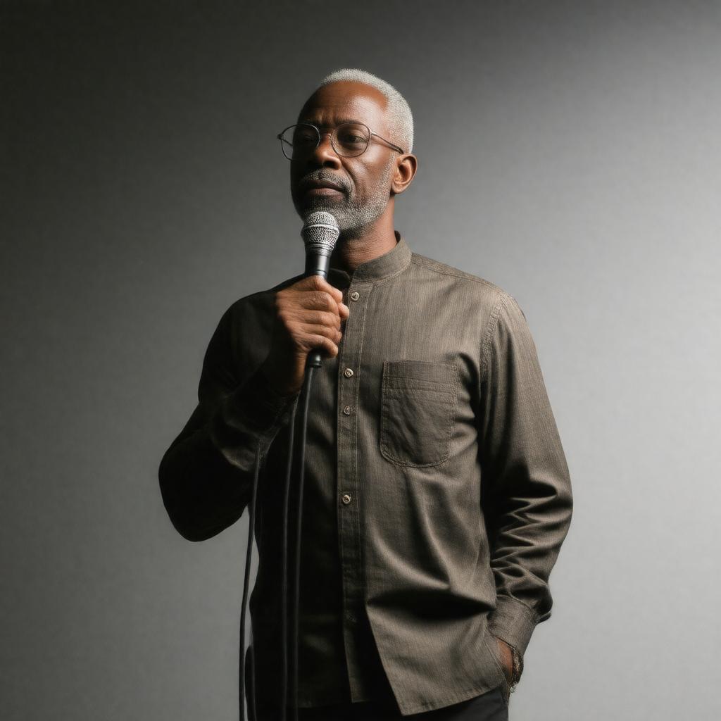 Click to view larger image AI-created image of Marc Bamuthi Joseph