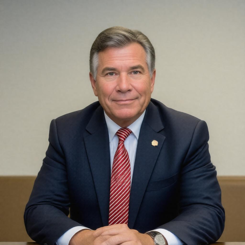 Click to view larger image AI-created image of Marc Buoniconti