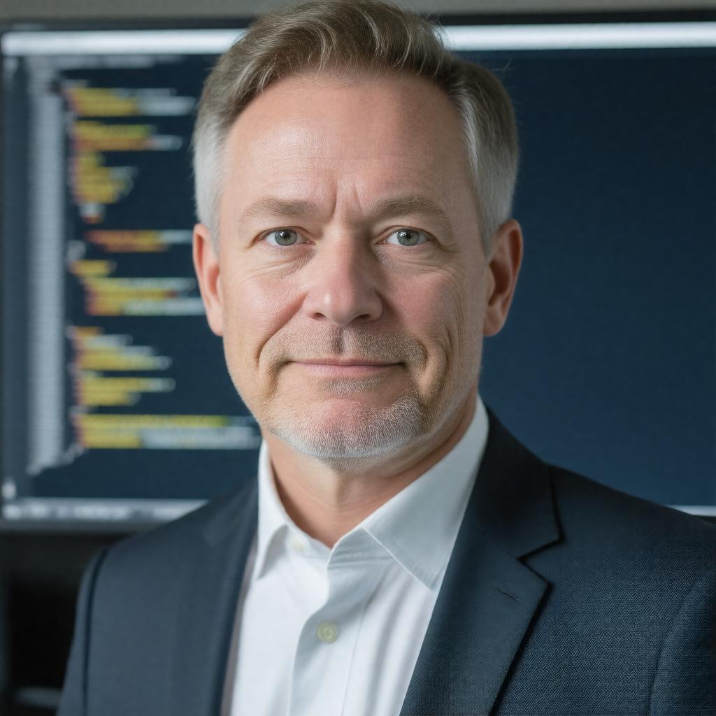 AI-created image of Marc Feeley