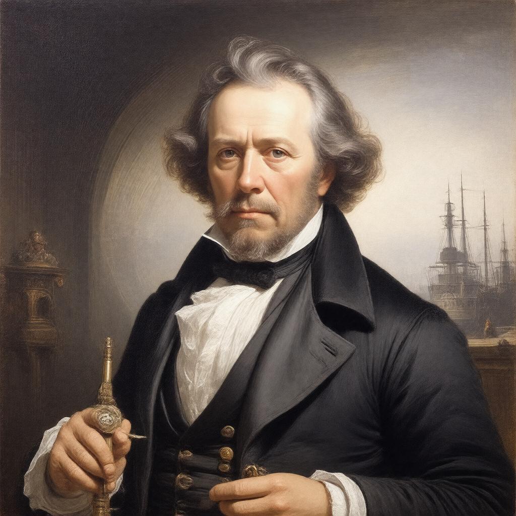 AI-created image of Marc Isambard Brunel