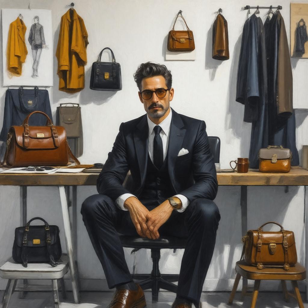 AI-created image of Marc Jacobs