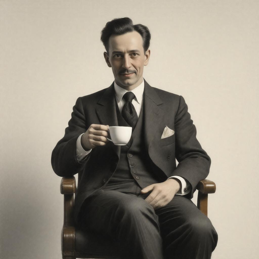 AI-created image of Marcel Duchamp
