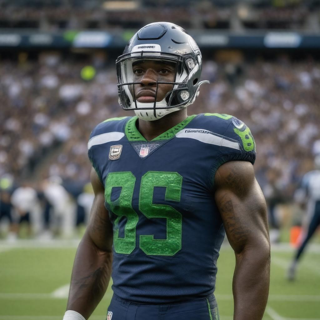 AI-created image of Marcell Frazier