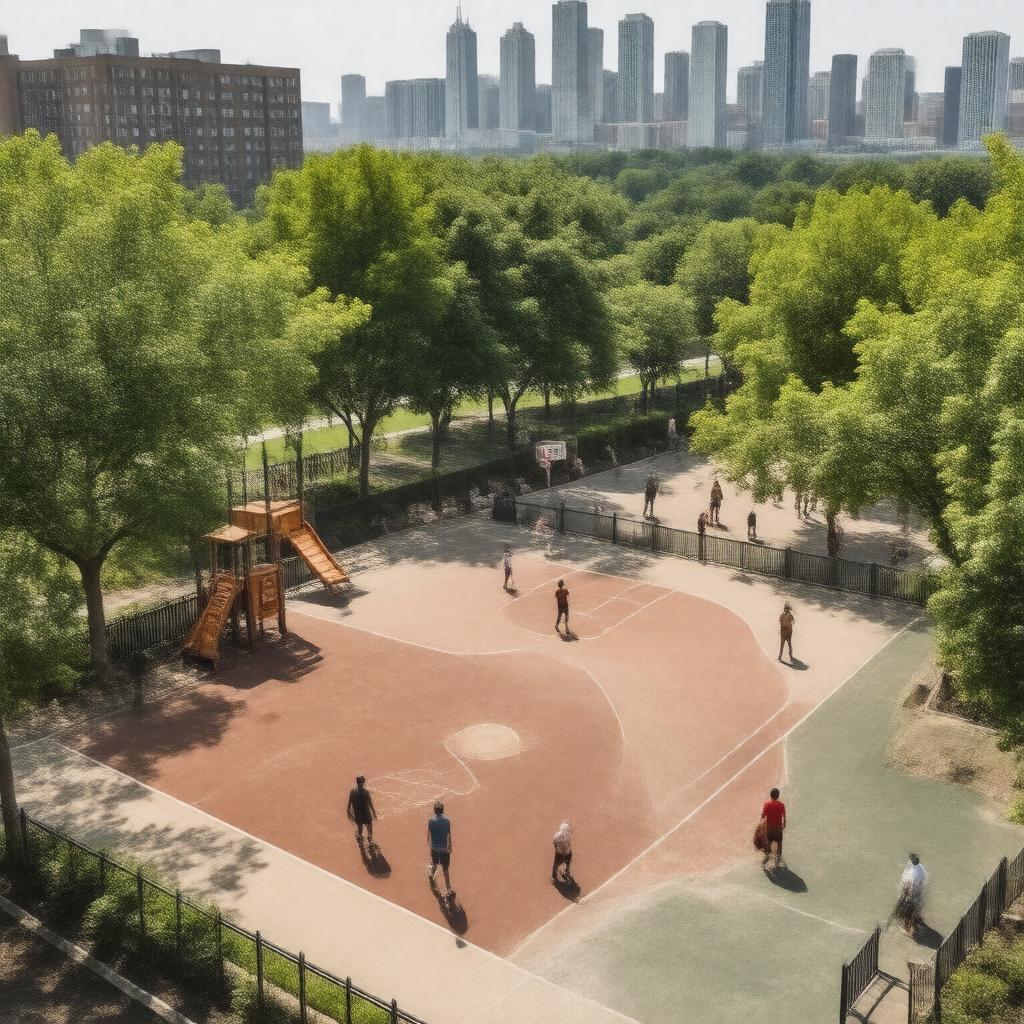 AI-created image of Marcella Park