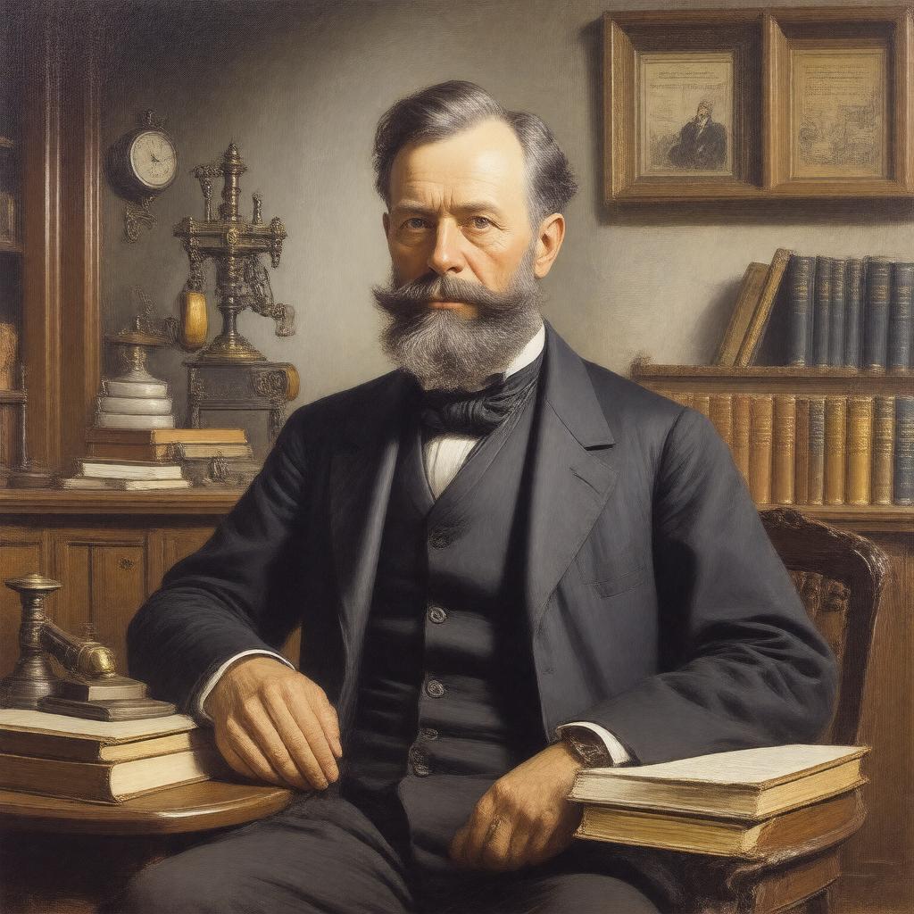 AI-created image of Marcellus Hartley