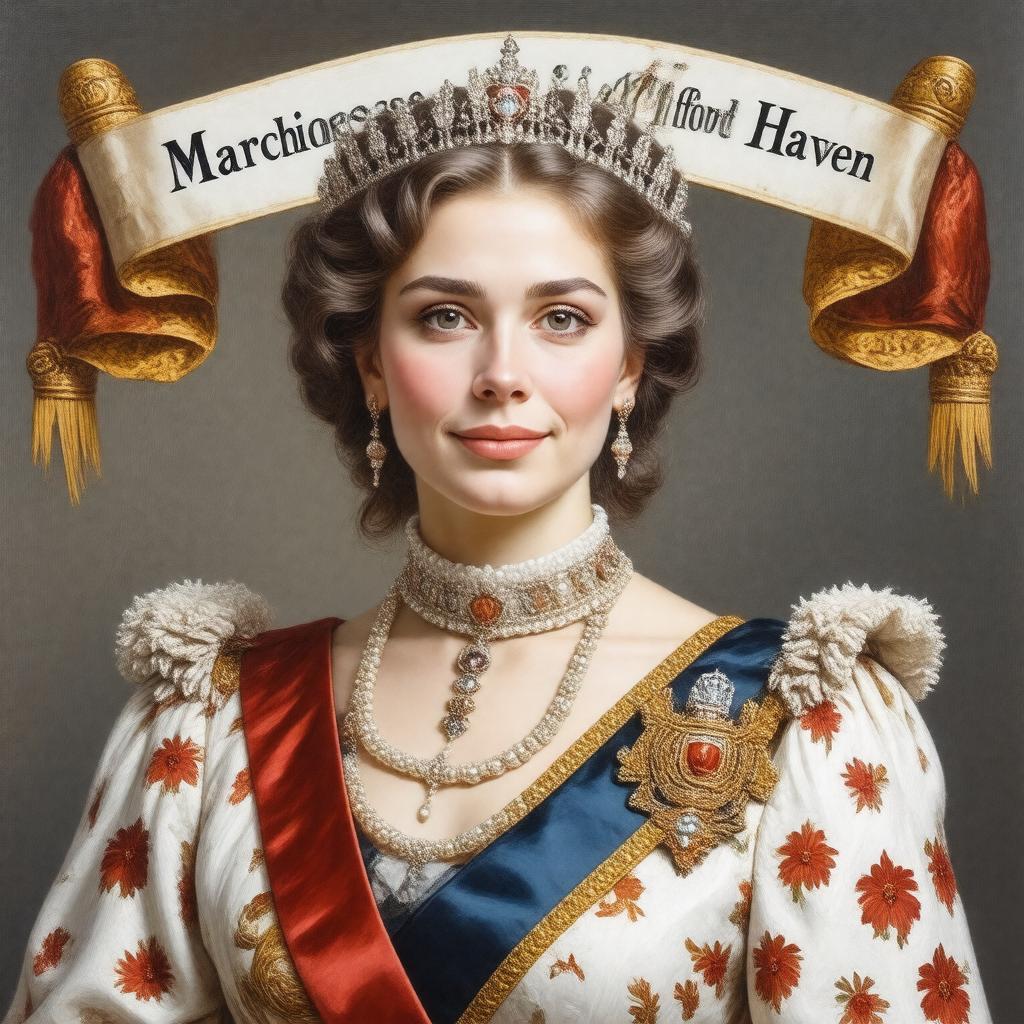 AI-created image of Marchioness of Milford Haven