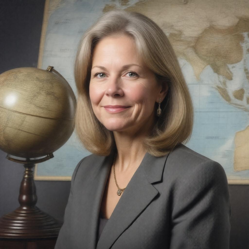 AI-created image of Marcia McNutt