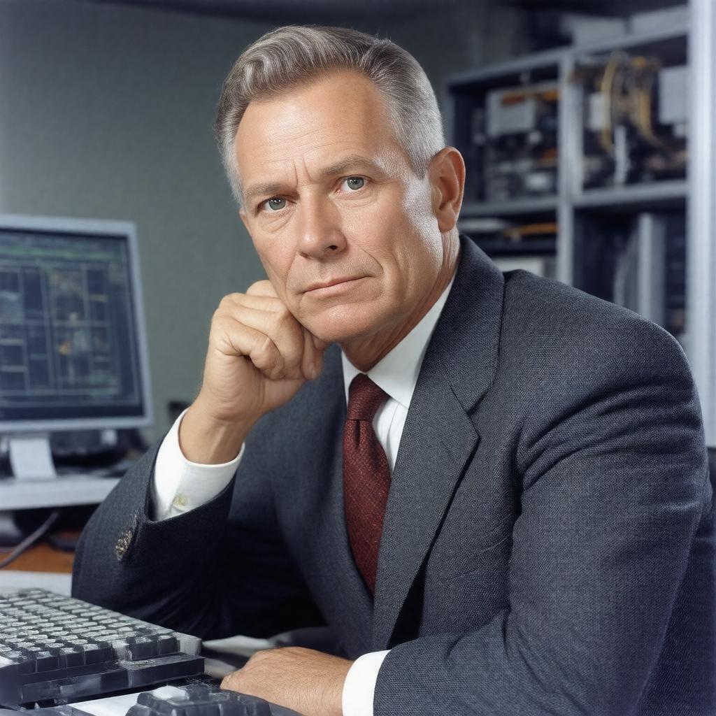 AI-created image of Marcian Hoff