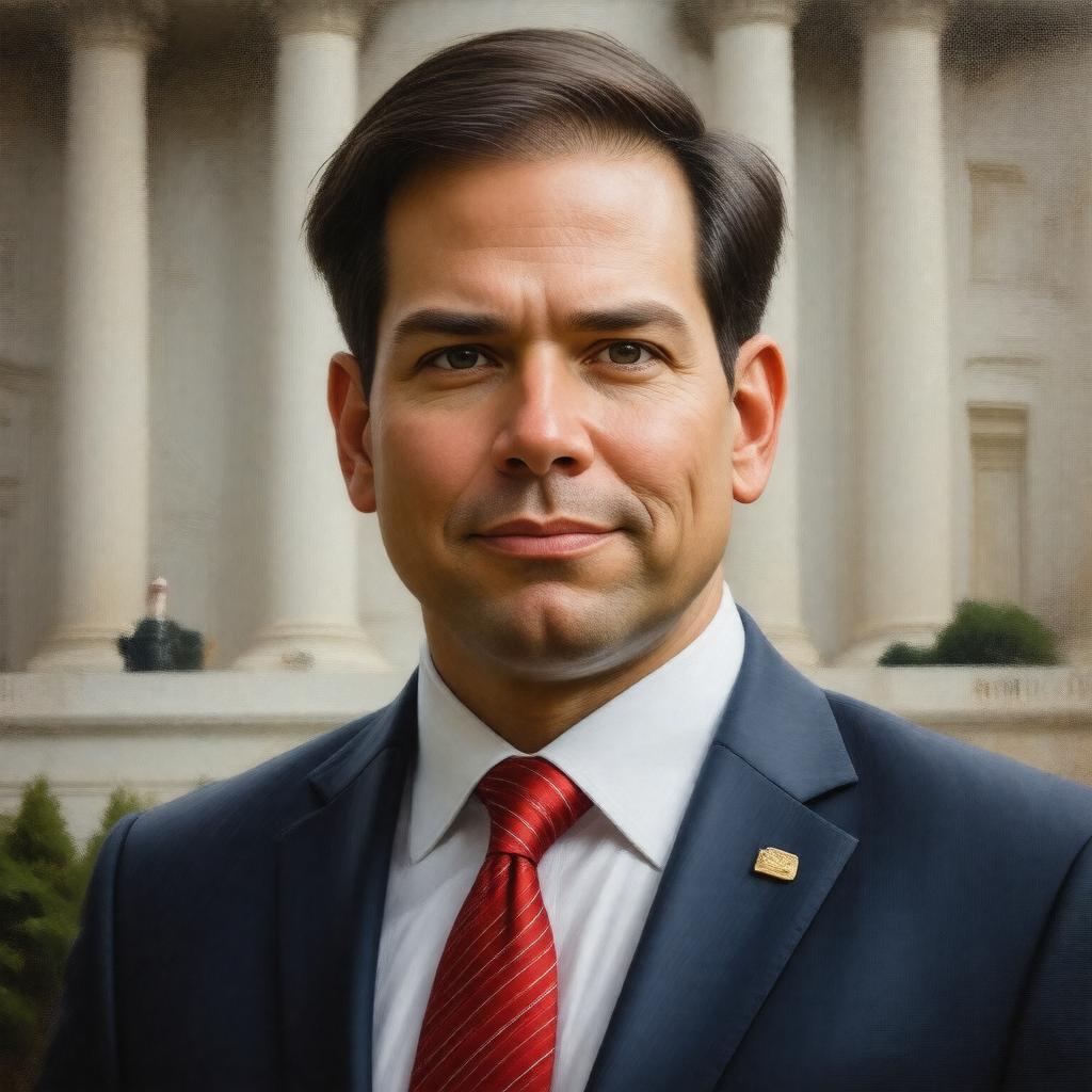 AI-created image of Marco Rubio