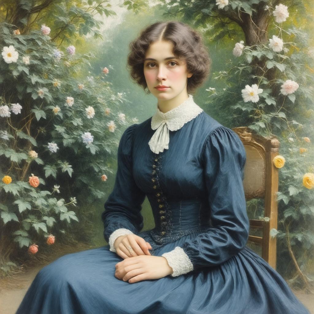 AI-created image of Margaret Burne-Jones