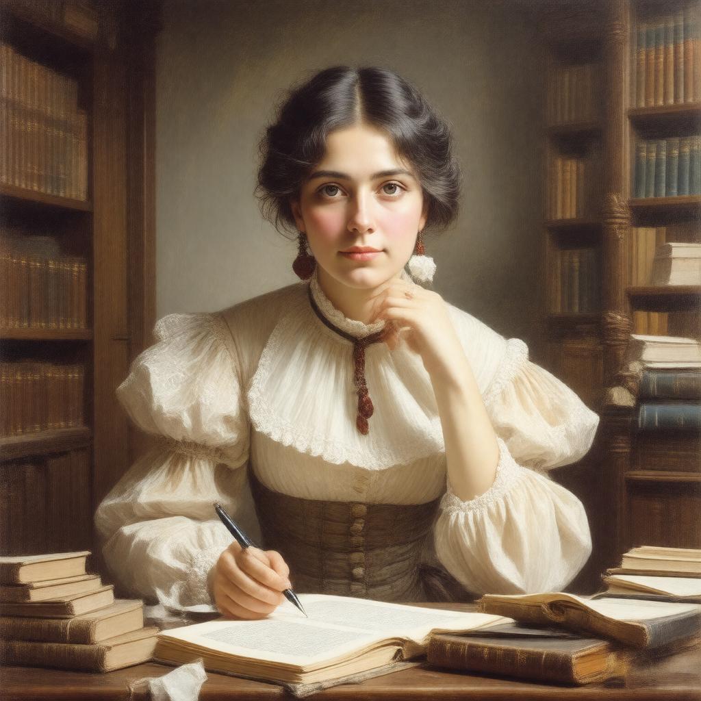 AI-created image of Margaret Crane Fuller